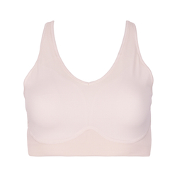 Бюстгальтер Bj_rn Borg Performance Top Mid V Support W — бежевый