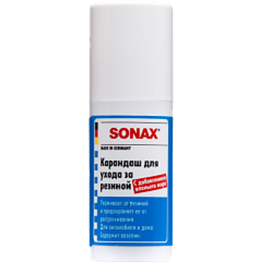 499100 SONAX Карандаш для ухода за резиной 0,018л