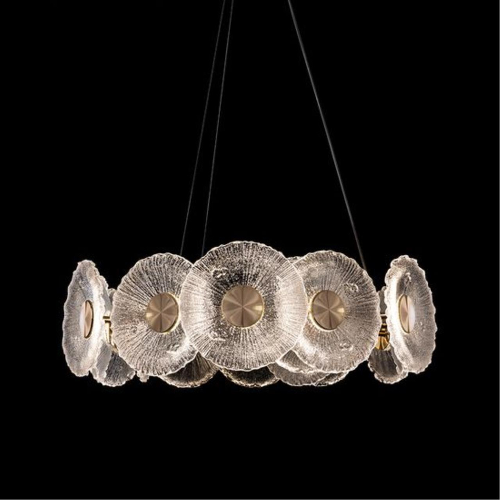 Подвесная светодиодная люстра Arte Lamp CHERISH A2097LM-90GO
