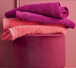 Полотенце Uni Cyclamen Blanc des Vosges 40x60 Фиолетовый