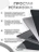 Чехол пластиковый Gurdini для Macbook Air 15" 2023 (A2941) Matte Series Black