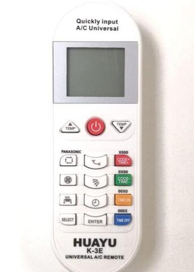 ПУЛЬТ ДУ HUAYU K-3E ДЛЯ КОНДИЦИОНЕРОВ UNIVERSAL A/C REMOTE 5000 В 1