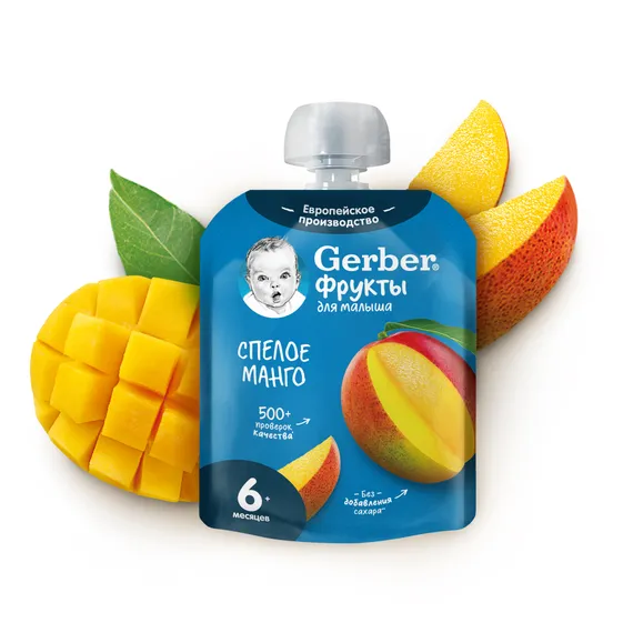 Пюре Gerber Манго с 6 мес 90 г