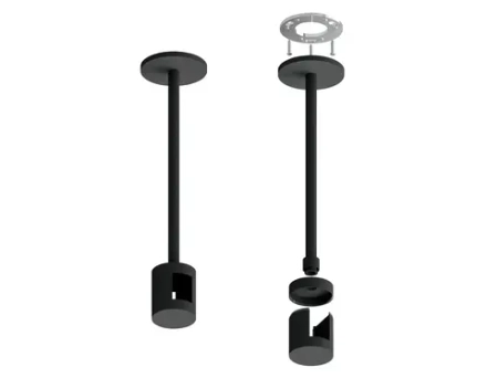 Крепеж накладной Techno Ring A9227 BK черный D20*200mm