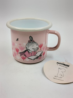 Эмалированная кружка Moomin с изображением Муми-троллей, розовая, 250 мл (из Финляндии)