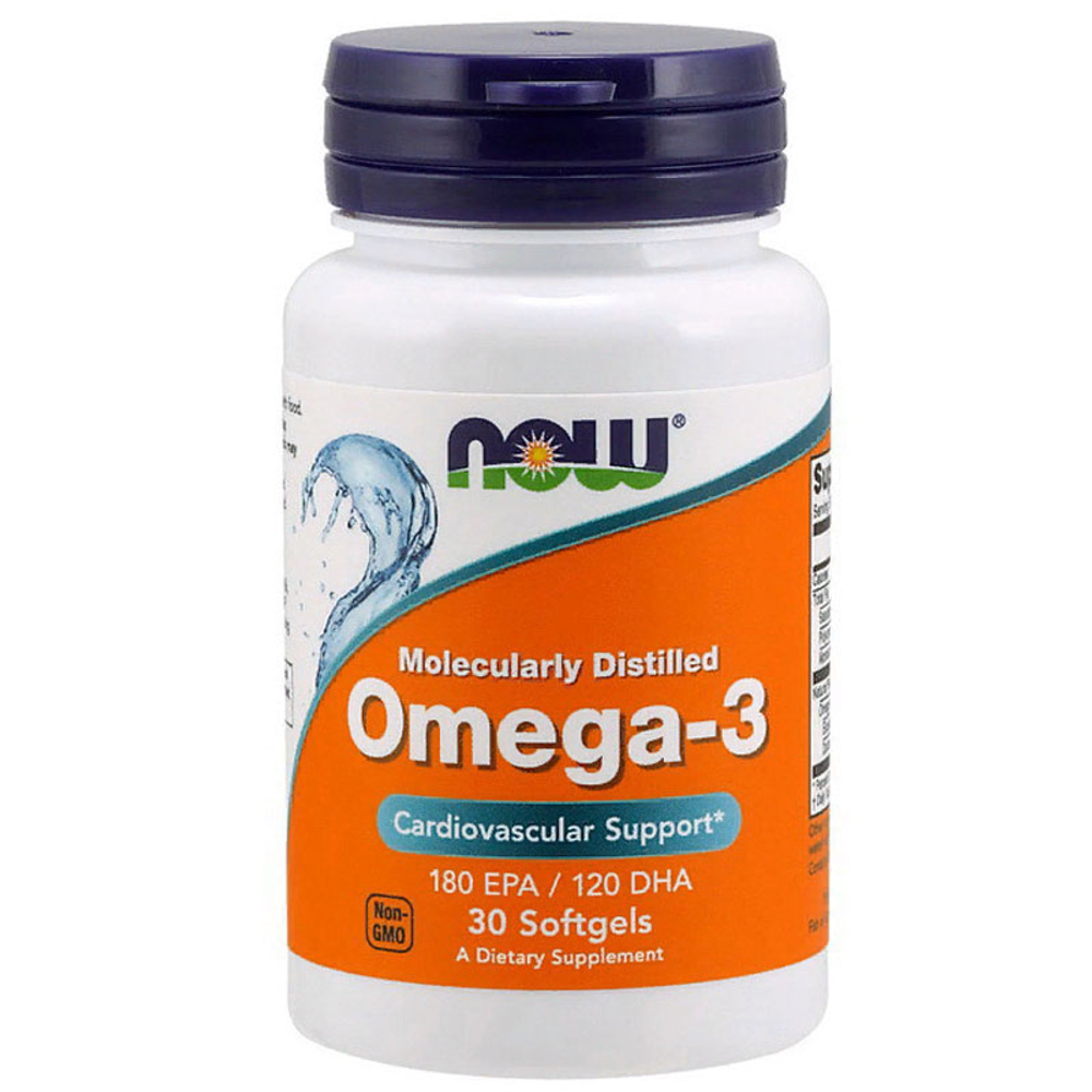 NOW Omega-3 1000 мг. (30 капс.) [M]