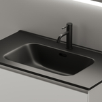 Тумба подвесная под раковину Sancos Cento, белый глянец 790х450х500, арт. CN80W