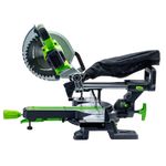 Торцовочная пила акк. Greenworks GD24MS216, 24V, б/щ, 4800 об/мин, 216x30мм,рез 65х310мм,с 1хАКБ 4Ач и быстрым ЗУ (1501707UB)