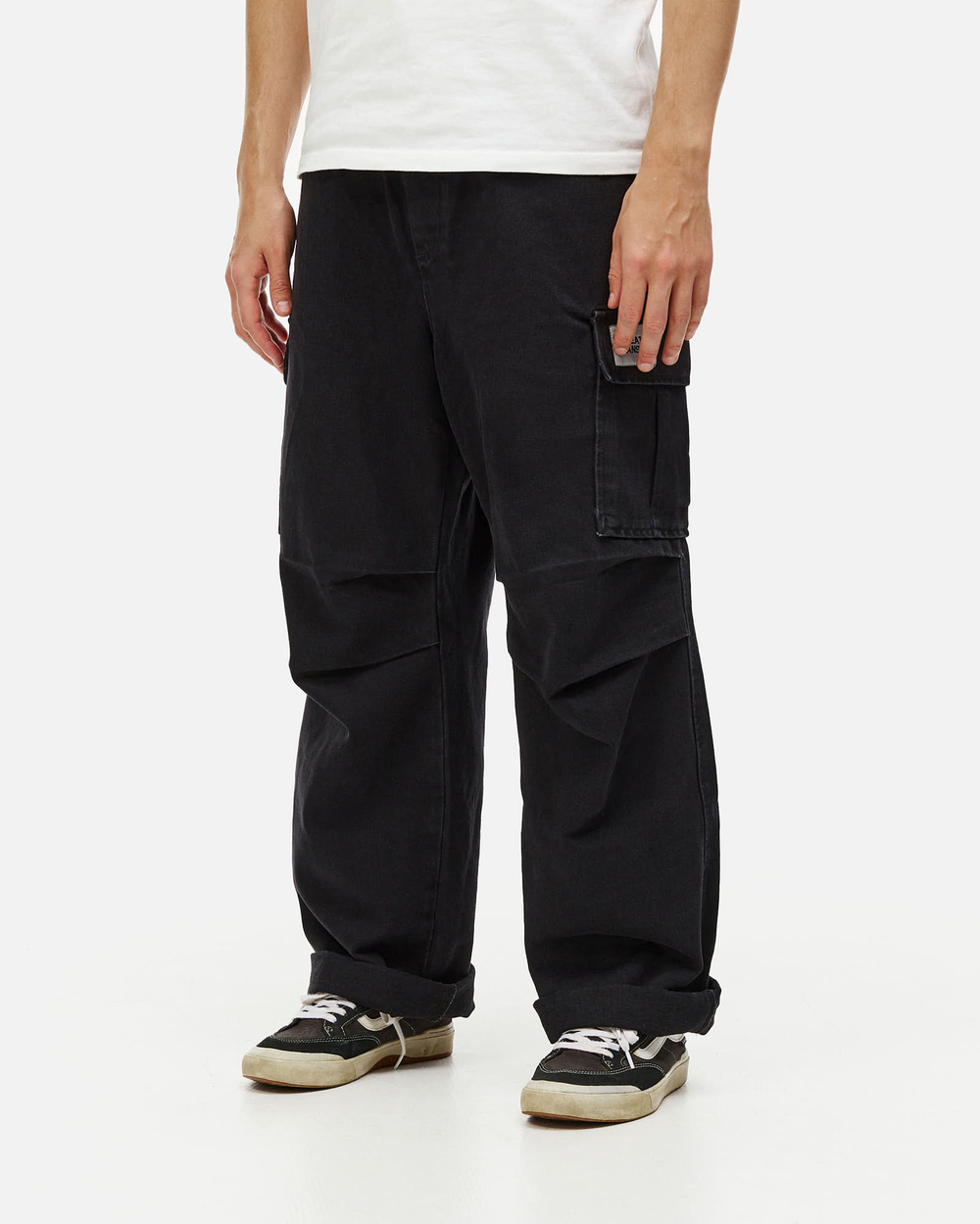 Джинсы Anteater Wide Cargo Denim Черный