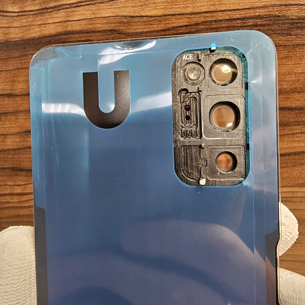 Крышка для Honor View 30 Pro (заднее стекло) "хорошее качество" цвет: чёрный