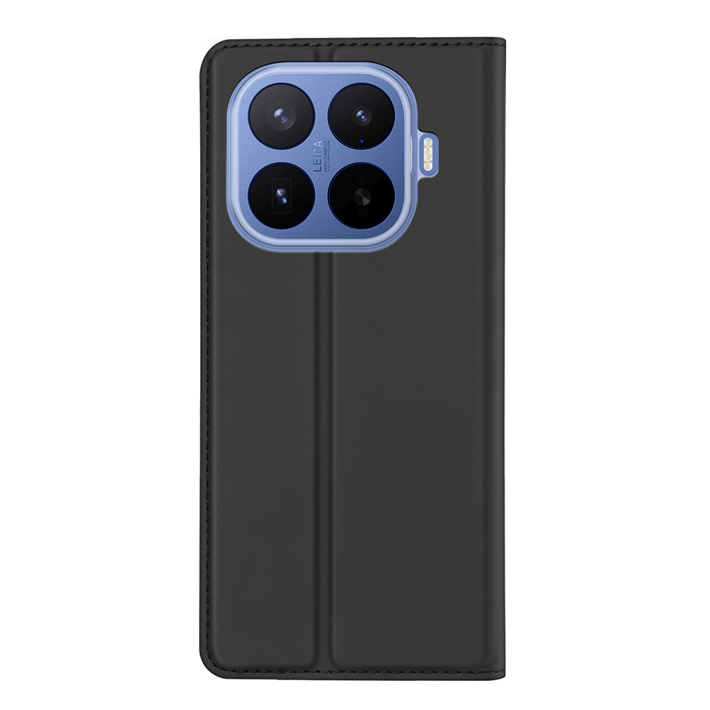Чехол книжка черного цвета для Xiaomi 17T Pro, серия Skin Pro Series от Dux Ducis