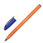 Ручка шариковая масляная ERICH KRAUSE "U-108 Orange" 1шт, СИНЯЯ, корпус оранжевый, узел 1,0 мм, линия письма 0,3 мм, 47582