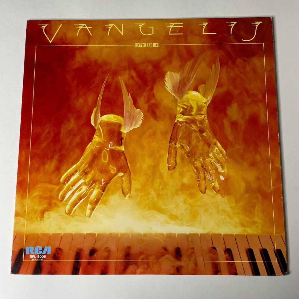 Винтажная виниловая пластинка LP Vangelis Heaven And Hell (Japan 1980) (No Obi)