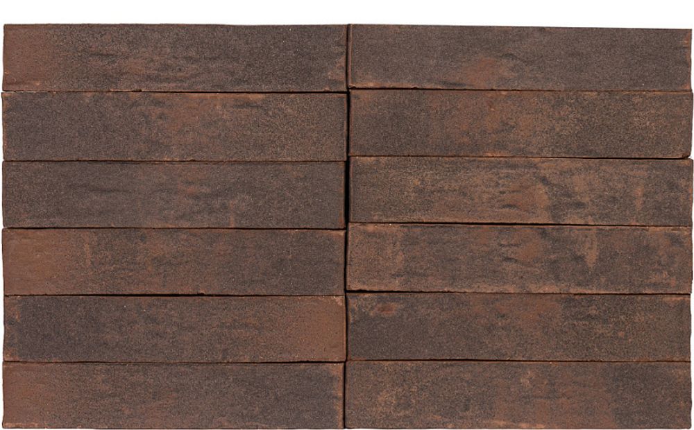 Клинкерный кирпич пустотелый Plinfa Iron 2302, 270x85x50