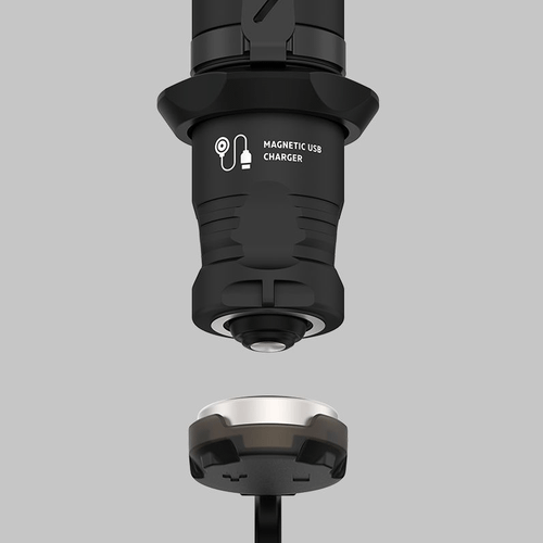 Фонарь тактический Armytek Dobermann Pro Magnet USB, XHP35.2 HI Теплый, 1400 лм, 1x18650 (в комплекте)
