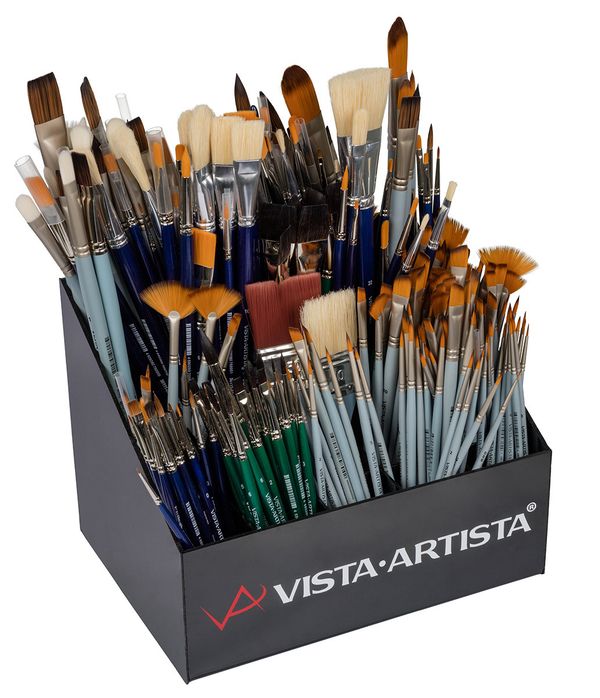 Ящик для кистей, пластик, Vista-Artista VATO-14