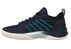 Мужские кроссовки теннисные K-Swiss Hypercourt Supreme 2 Clay - carbon/blanc de blanc/baltic