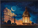 Алмазная (кристальная) мозаика Фрея ALPD-192, на подрамнике Сказки Востока, 40х30 см