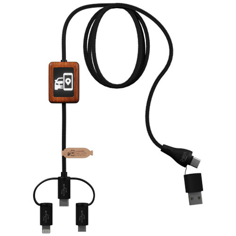 Кабель CarPlay SCX.design C46 5-в-1