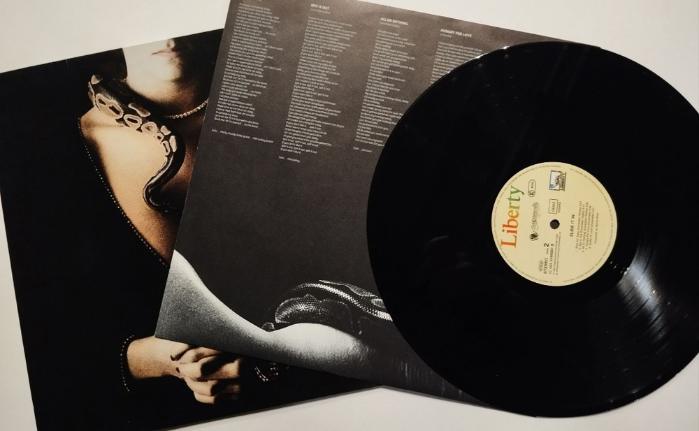 Винтажная виниловая пластинка LP Whitesnake Slide It In (Germany 1984)