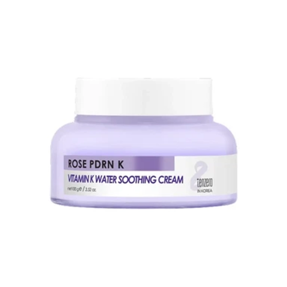 Крем для лица с экстрактом розы и PDRN TENZERO Rose PDRN Vitamin K Water Soothing Cream 100 гр