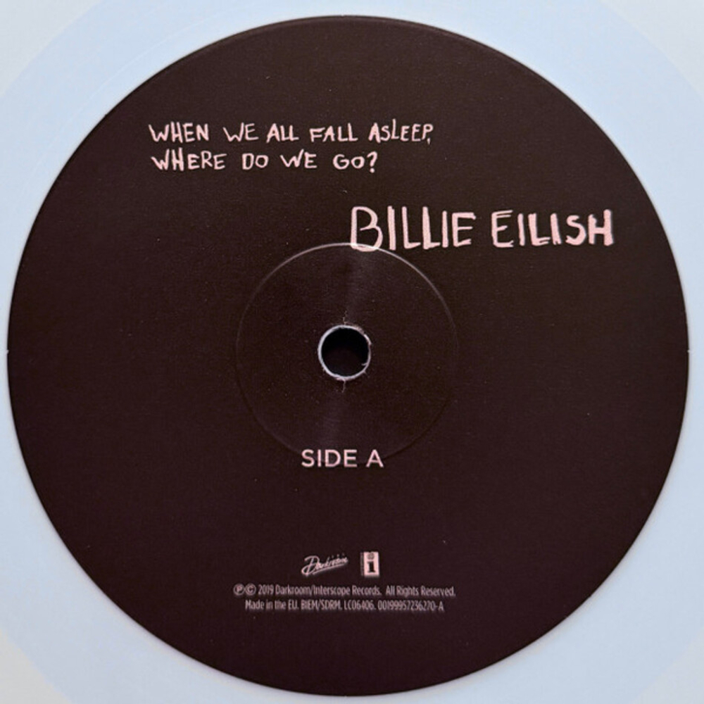 Billie Eilish / When We All Fall Asleep, Where Do We Go? (Coloured Vinyl)(LP)