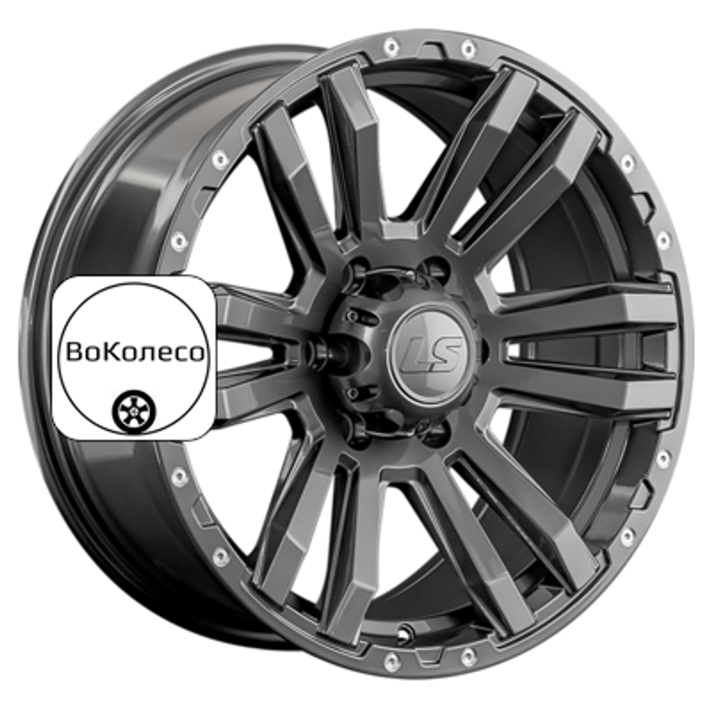 9x18/6x139,7 ET15 D106,1 1339 GM (конус, Колпак+лого) LS