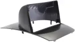 Магнитола для Ford Fiesta MK6 2008-2012 (красный БК, рамка тип 1) - FarCar S500-TS20 монитор 9.5" 2K QLED на Android 14, Быстрейшая, CarPlay, 4G SIM-слот