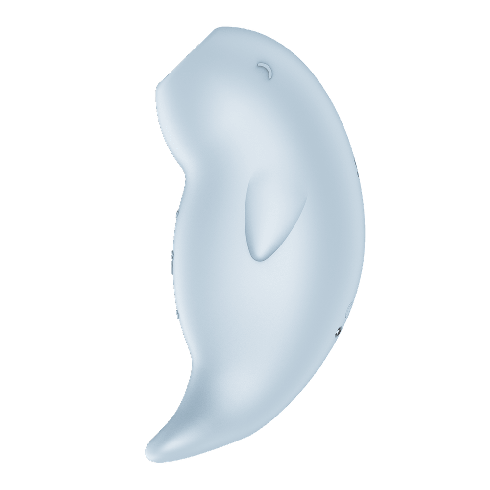 Вакуумный стимулятор клитора Satisfyer Seal you soon, голубой