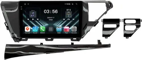 Магнитола для Toyota Camry 70 2017-2021 (без JBL) - FarCar S280 монитор 10.36" IPS на Android 13, CarPlay