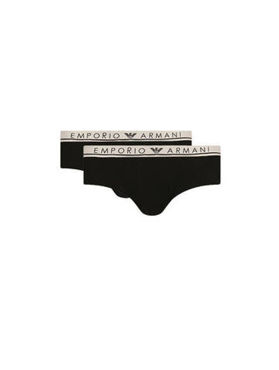 Стринги 2 пары Emporio Armani - черный(163334 3F227)
