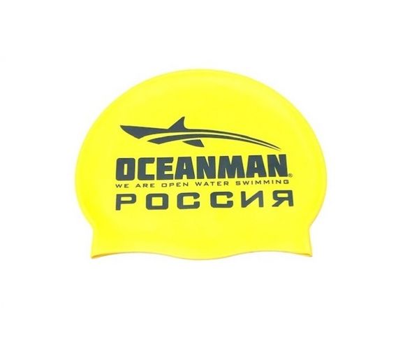 Шапочка для бассейна Aqua Sphere Oceanmen желтый