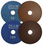 Алмазный гибкий шлифовальный круг DIAM MasterLine Wet 100*2,5 №100 000575