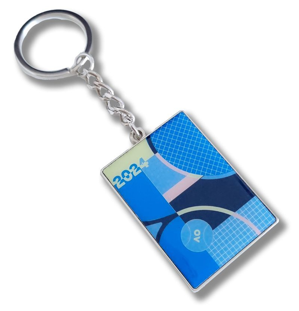 Brelok Australian Open Keyring Poster Court Print - разноцветный