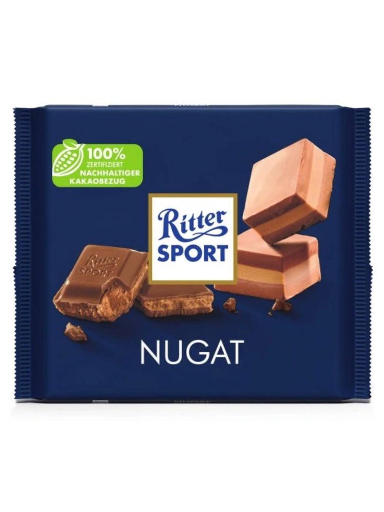 Шоколад молочный Ritter Sport Nugat 100 г