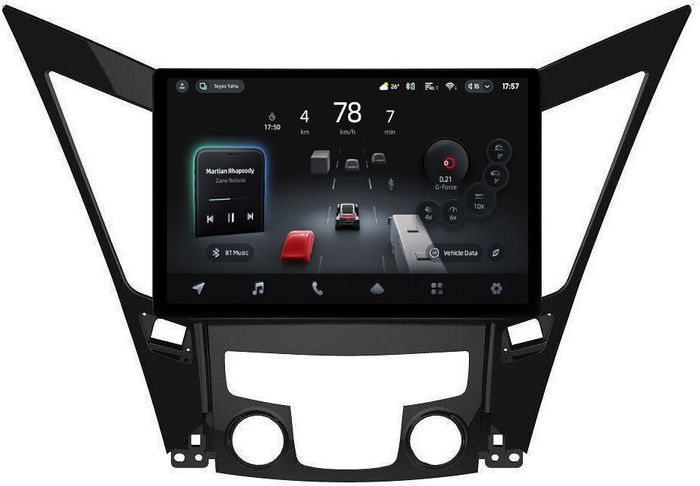 Магнитола для Hyundai Sonata 6 YF 2010-2013 - Teyes CC4-PRO монитор 13" 2K QLED на Android 13, Быстрейшая, Snapdragon 778G, ИИ, CarPlay, DSP, 4G SIM-слот