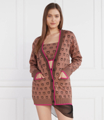 Кардиган Pinko - коричневый(101562 A112)