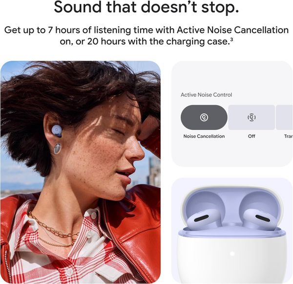 Беспроводные наушники Google Pixel Buds 2a, Ореховый | Hazel