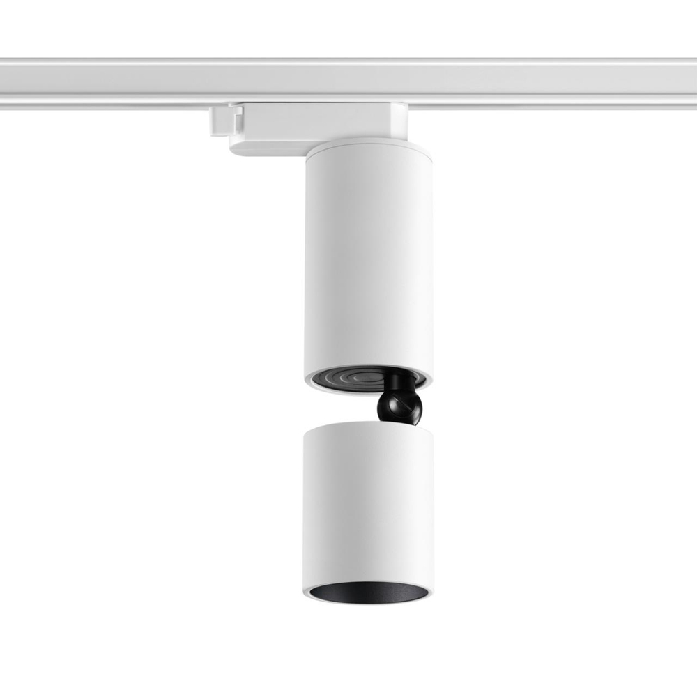 359320 PORT NT24 210 белый Светильник трековый однофазный трехжильный IP20 LED 10W 85-265V 3000K 1100Лм TUBO