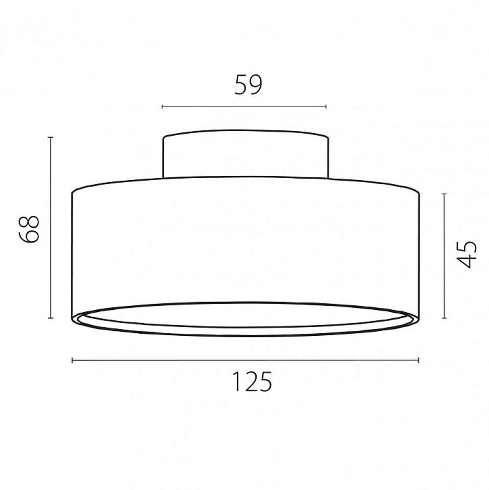Накладной светильник Lightstar Acuto 215937
