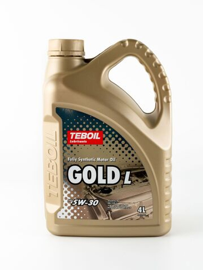 Масло моторное TEBOIL Gold L 5W-40 синтетическое 4 л 2437263