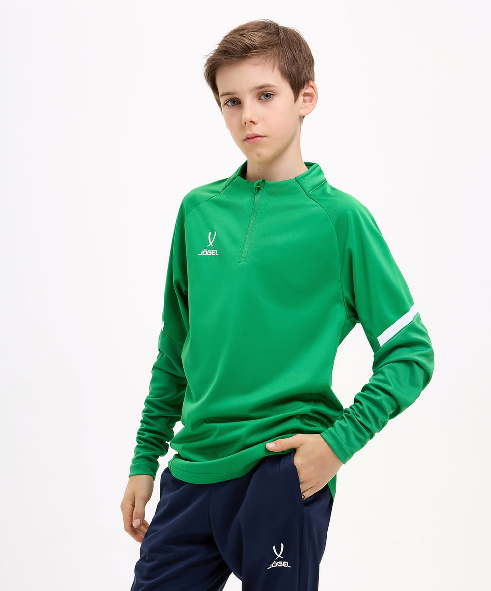 Джемпер тренировочный CAMP 2 Training Top, зеленый, детский