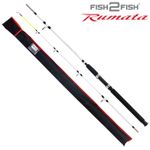Спиннинг штекерный стекло 2 колена Fish 2 Fish Rumata (80-150)