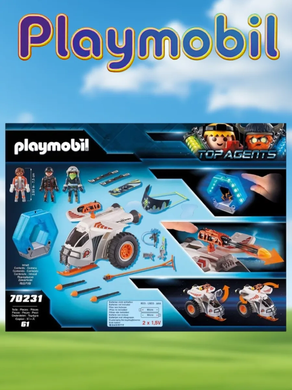 Набор Шпионская команда агентов Playmobil 70231