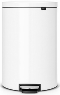 Ведро Brabantia FlatBack 40л белое