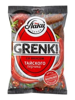 Ржаные сухарики Grenki ассорти вкусов 75 г * 4 шт
