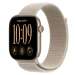 Умные часы Apple Watch Series 12 GPS, 46mm, Light Gold Aluminum Case with Limestone Sport Loop