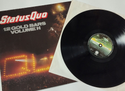 Винтажная виниловая пластинка LP Status Quo 12 Gold Bars Volume 2 (Holland 1984)