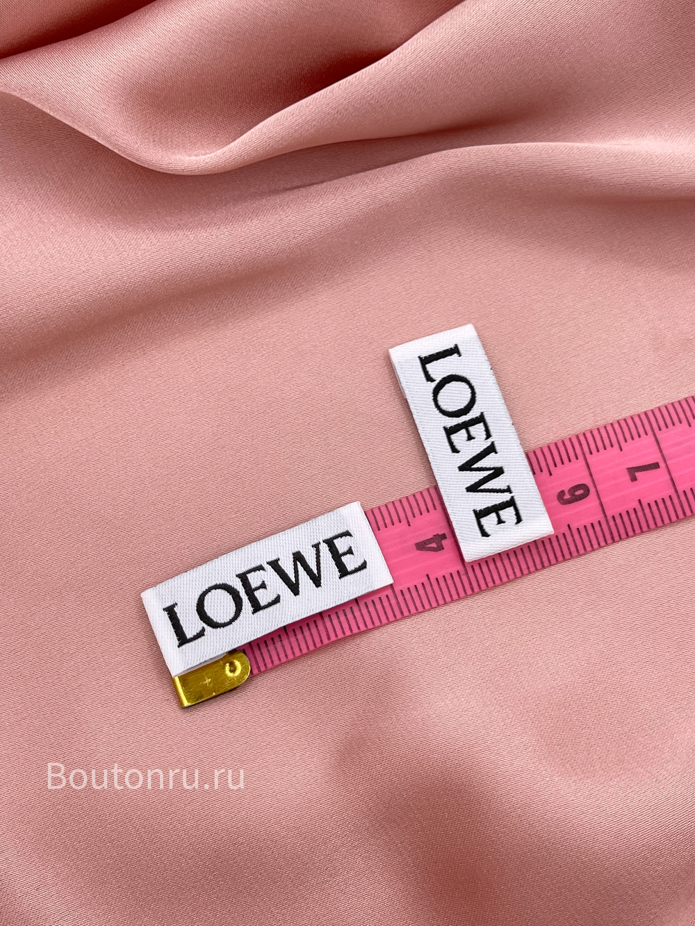 Бирка Лоэв. белая 10х30 мм