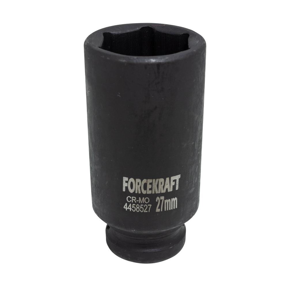 Головка ударная глубокая 27мм (6гр.),1/2'' FORCEKRAFT FK-4458527